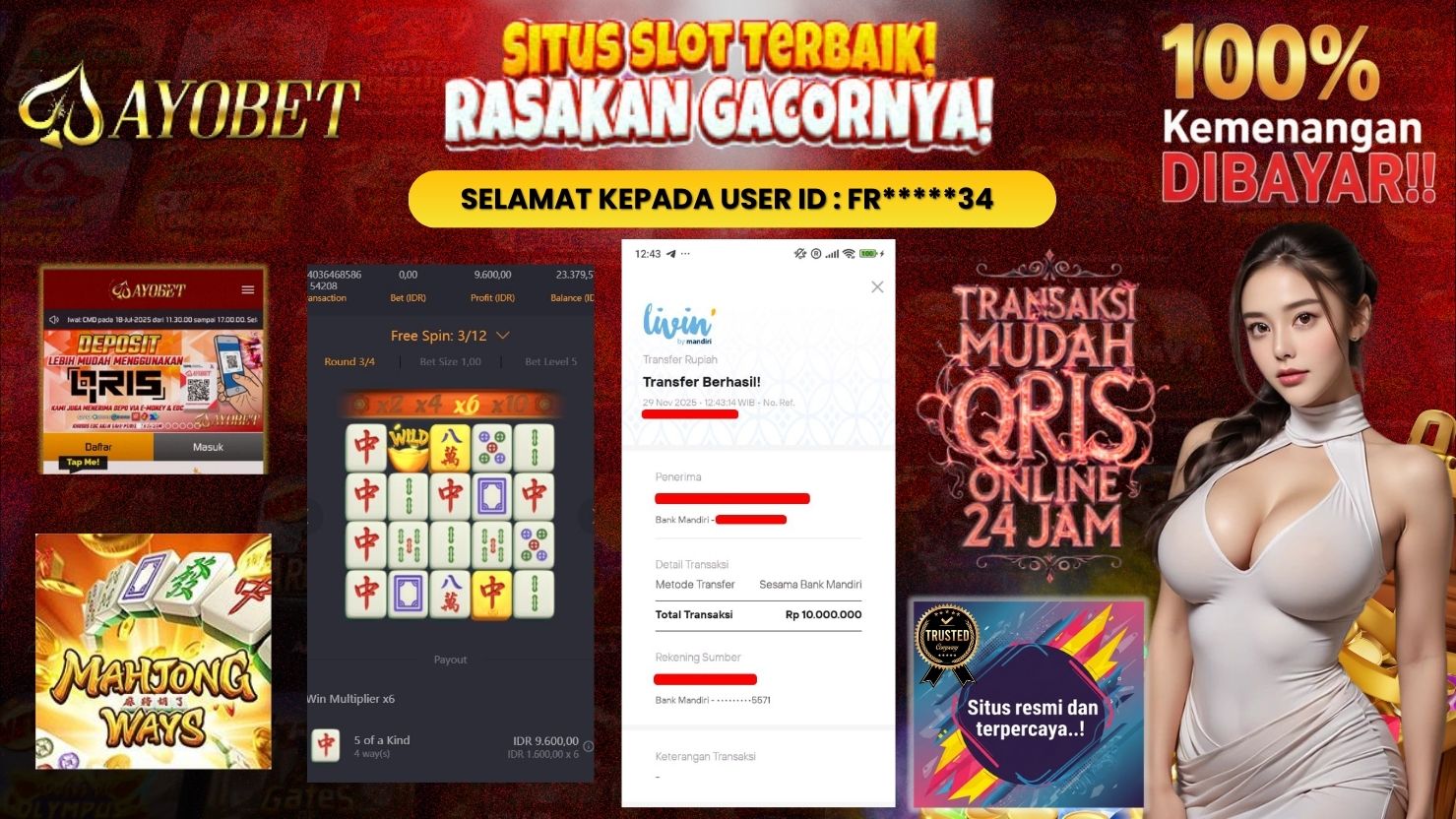 AYOBET JACKPOT SLOT MAHJONG WAYS